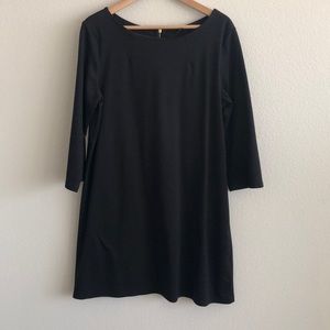 EUC H&M Black A-Line Sheath Dress SZ Large